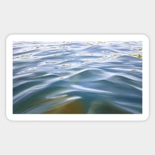 Coalesce - lake painting Sticker